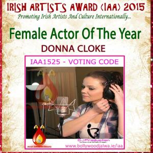Female Actor of the year award